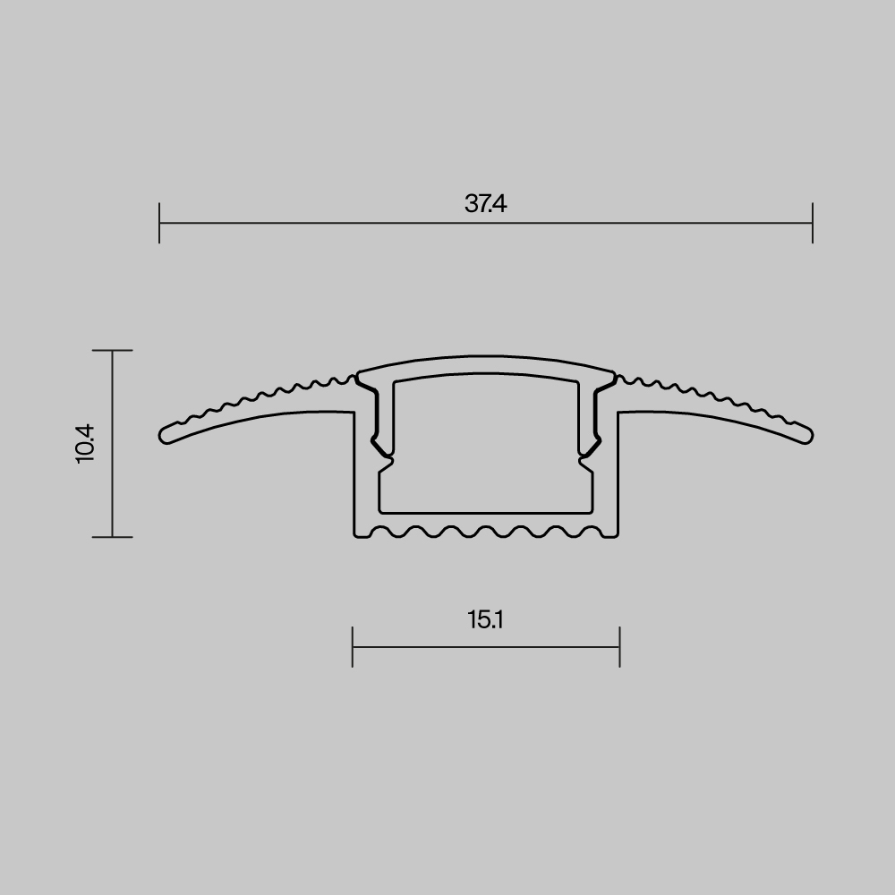 Профиль встраиваемый в пол Maytoni Led Strip  636023 в Санкт-Петербурге