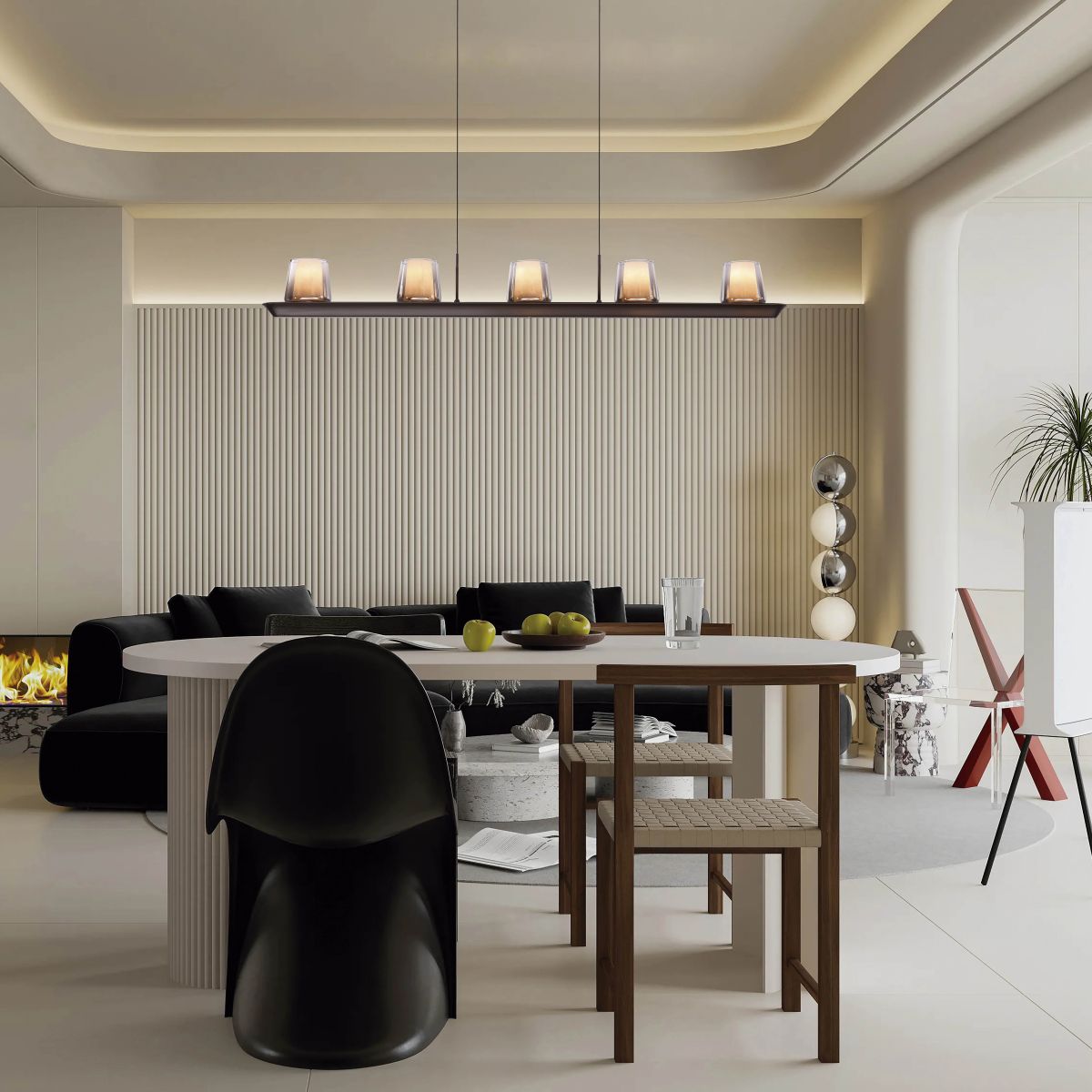 Подвесная люстра Mantra Alabastro 9435 в Санкт-Петербурге