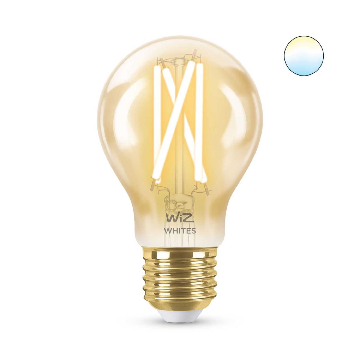 Умная светодиодная лампа Wiz Wi-Fi BLE50WA60E27920-50Amb1PF/6 E27 7W 2700/6500K 929003017401 в Санкт-Петербурге