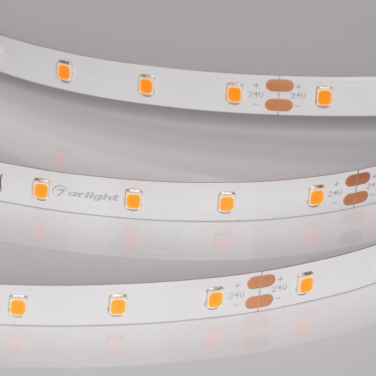 Светодиодная лента Arlight RT-A60-8mm 24V Carrot (4.8 W/m, IP20, 5m) 055375 в Санкт-Петербурге