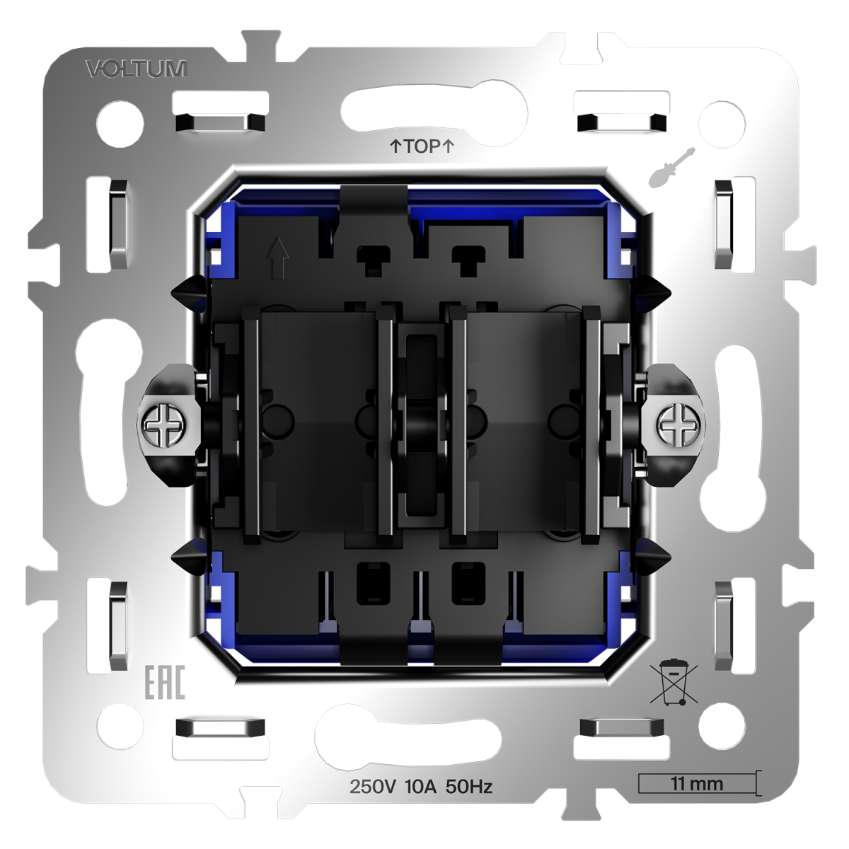 Механизм выключателя жалюзи Voltum S70 VLS0207M в #REGION_NAME_DECLINE_PP#