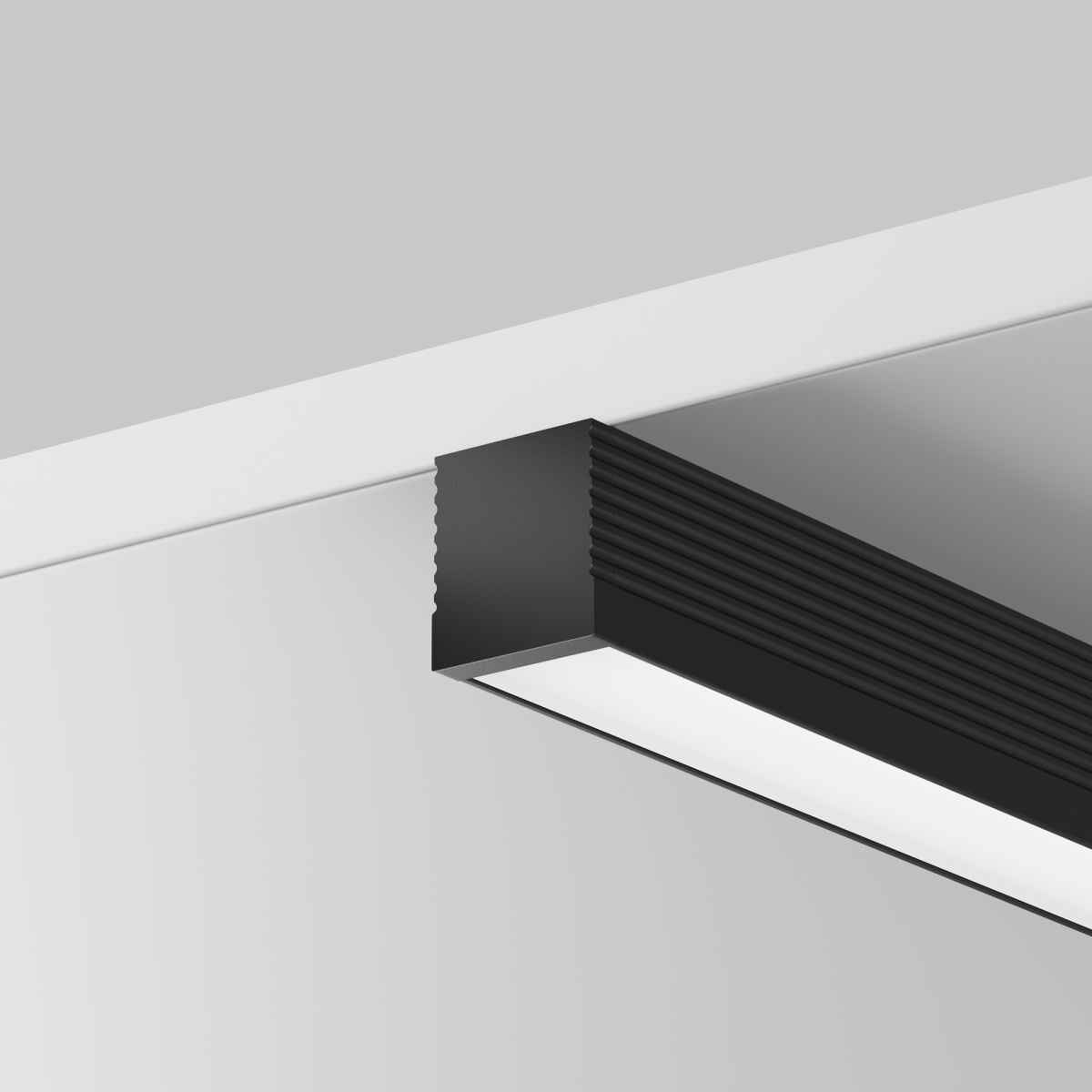 Алюминиевый профиль накладной Maytoni Led Strip ALM-0809-B-2M 631002 в Санкт-Петербурге
