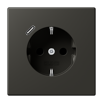 Розетка 2K+З USB Typ C Jung LC1520-18C259 в #REGION_NAME_DECLINE_PP#