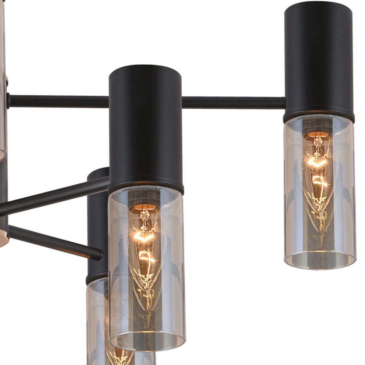 Люстра на штанге Illumico IL1295-8PPA-79 BK GD в Санкт-Петербурге