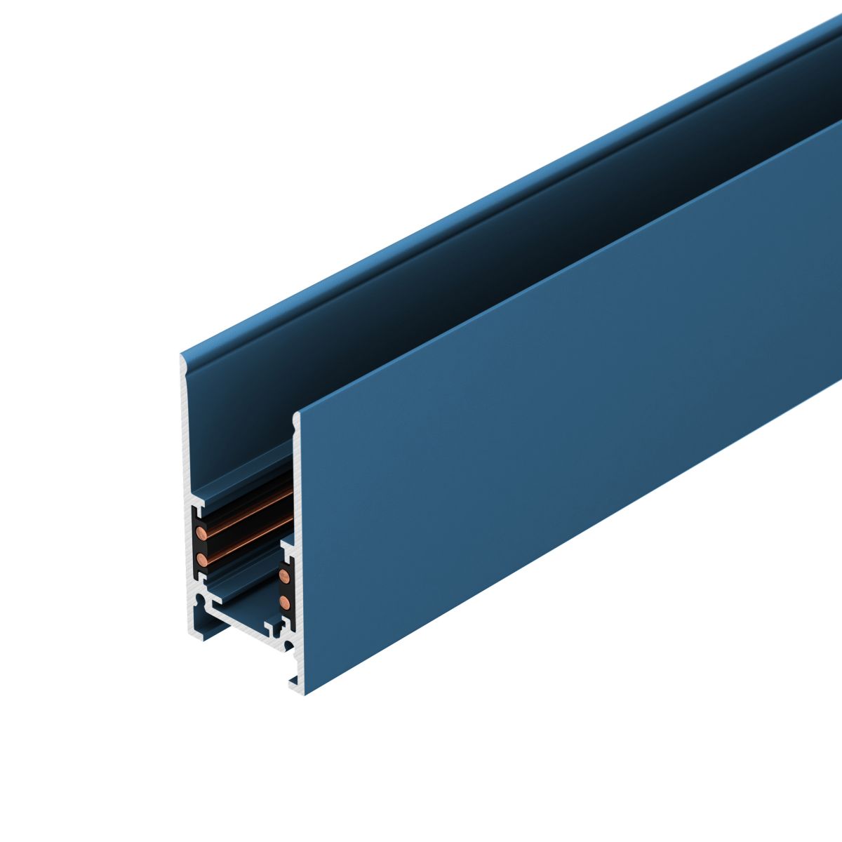 Шинопровод магнитный накладной Arlight MAG-ORIENT-COLOR-TRACK-2652-2000 (RAL5009) (IP20 Металл) 066077 в Санкт-Петербурге