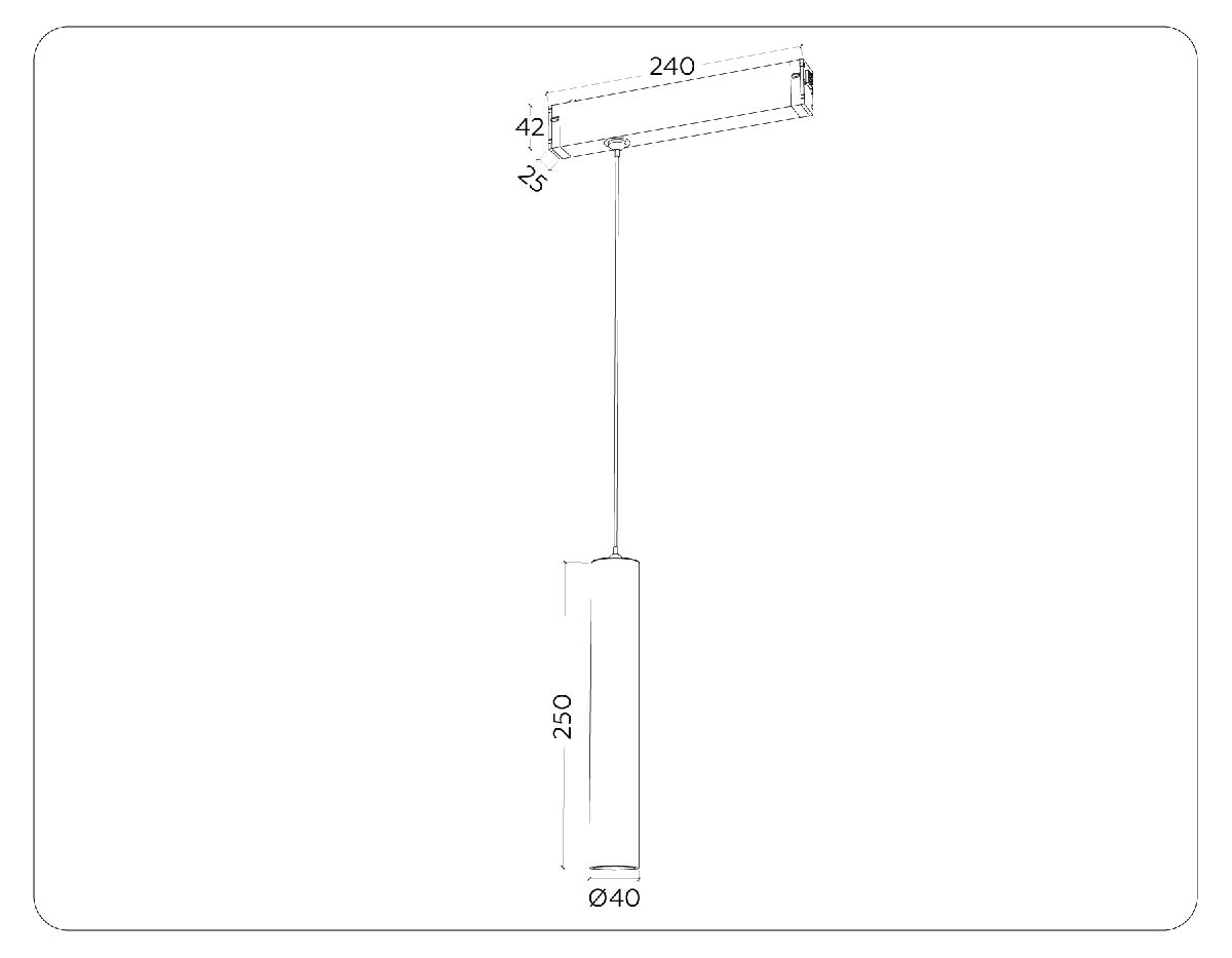 Трековый магнитный светильник Ambrella Light Magnetic 220V GL1431 в Санкт-Петербурге