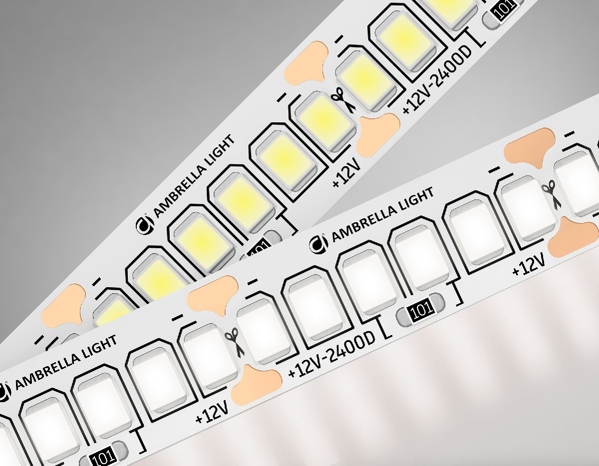 Светодиодная лента Ambrella Light LED Strip 12В 2835 17Вт/м 4500K 5м IP20 GS1402 в Санкт-Петербурге