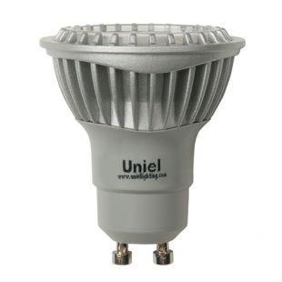 Лампа светодиодная (07251) Uniel GU10 5W 4500K JCDR LED-JCDR-5W/NW/GU10/FR в Санкт-Петербурге