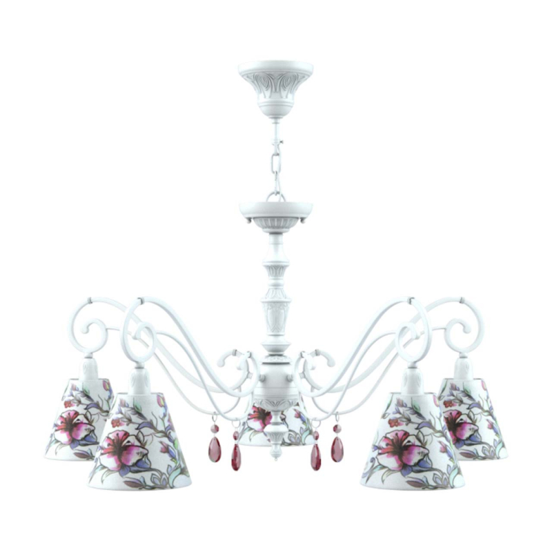 Подвесная люстра Lamp4you Classic E3-05-WM-LMP-O-13-CRL-E3-05-PK-DN в Санкт-Петербурге