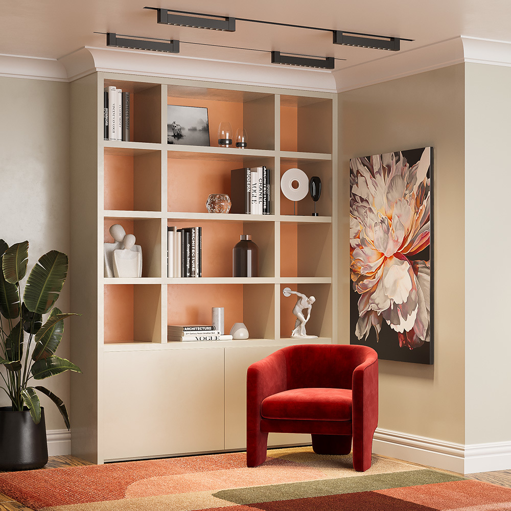 Трековый однофазный светильник Maytoni Points Rot TR010-1-10W3K-M-B в Санкт-Петербурге