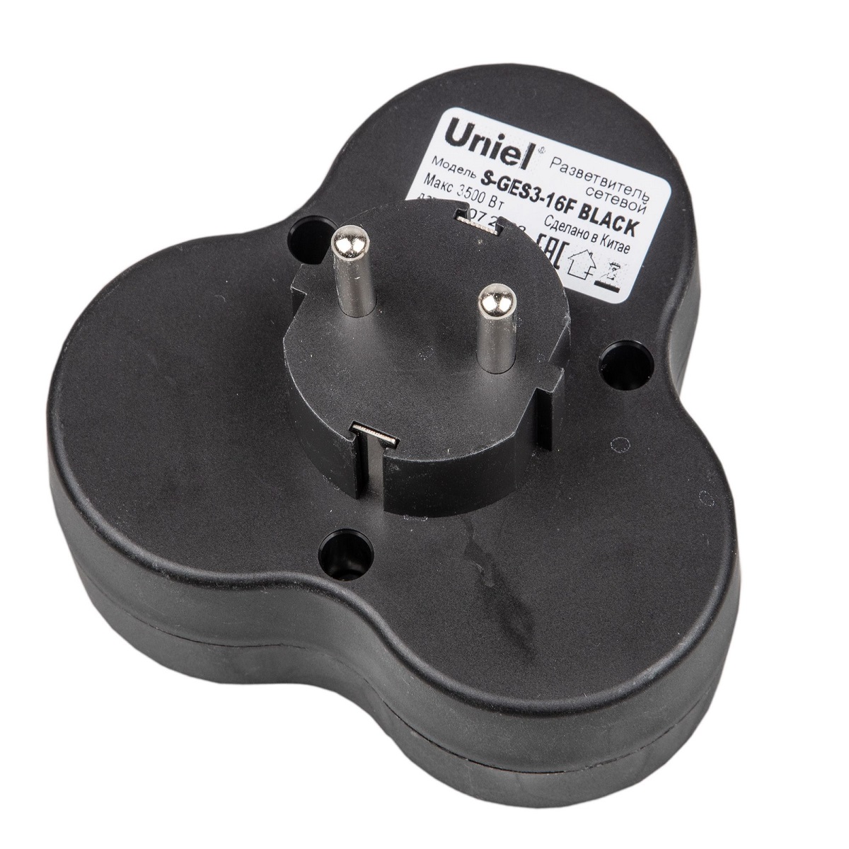 Сетевой разветвитель Uniel S-GES3-16F BLACK UL-00011236 в Санкт-Петербурге