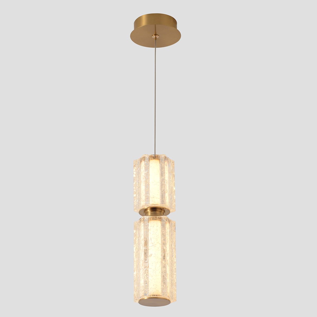 Подвесной светильник Crystal Lux ANTIQUE SP23W LED BRASS в Санкт-Петербурге