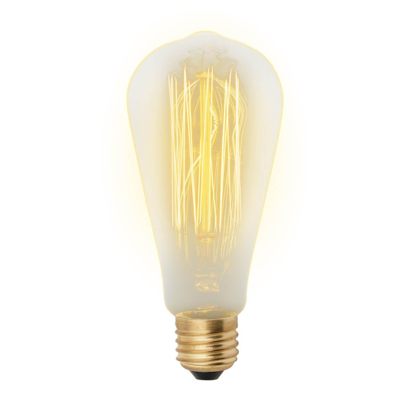 Лампа накаливания (UL-00000482) Uniel E27 60W золотистая IL-V-ST64-60/GOLDEN/E27 VW02 в Санкт-Петербурге