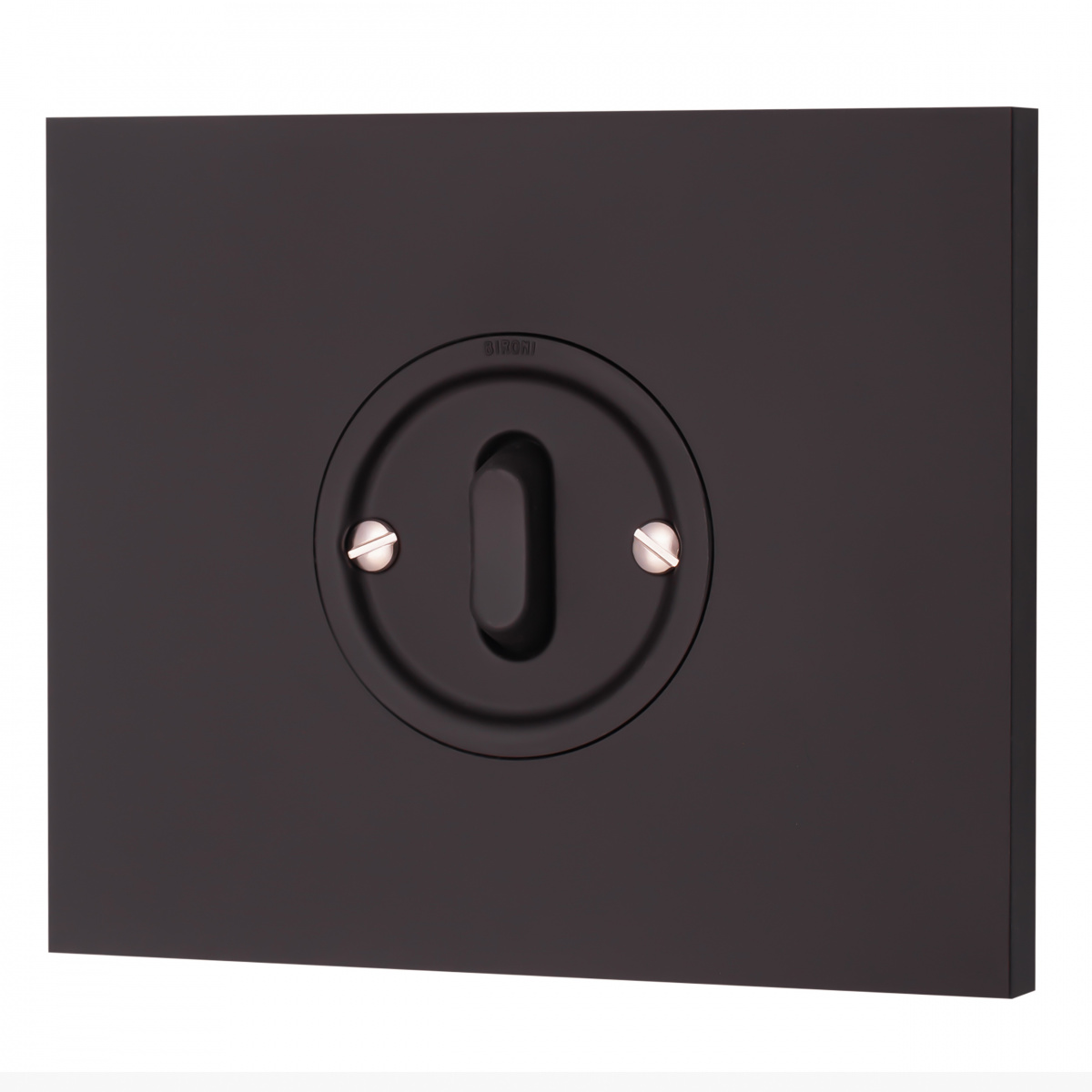 Выключатель одноклавишный проходной Bironi Шедель Бриз B3-221-22M в Санкт-Петербурге