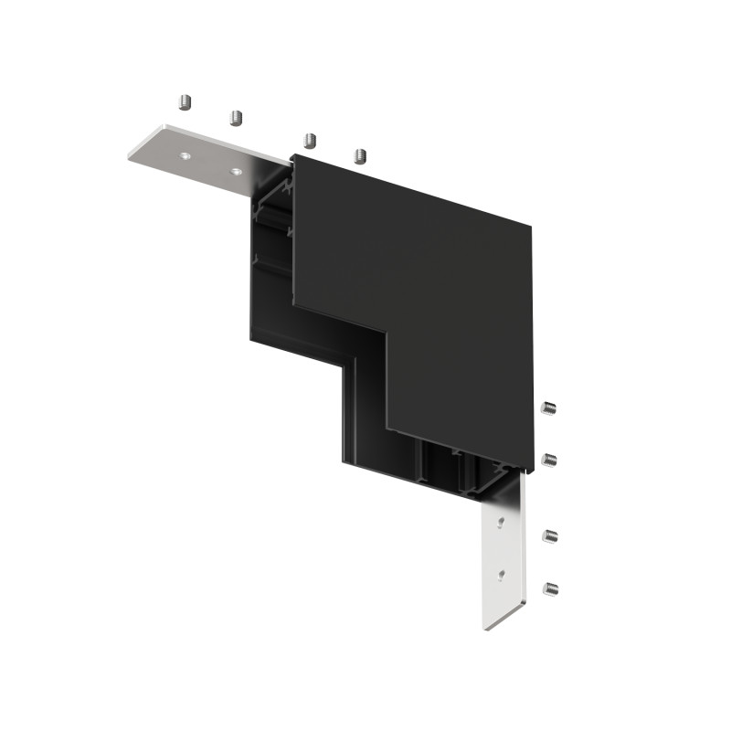 Соединитель для шинопровода Denkirs SMART 48V BASE TR8518-BK в #REGION_NAME_DECLINE_PP#