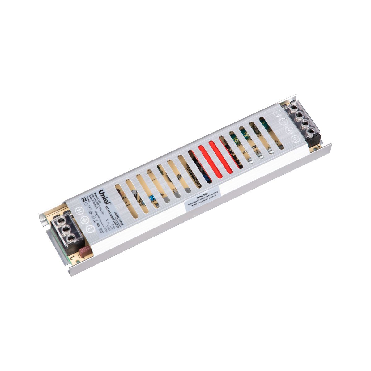 Блок питания Uniel 120Вт DC24В 5А IP20 UET-WAS-120B20 24V IP20 UL-00010261 в Санкт-Петербурге