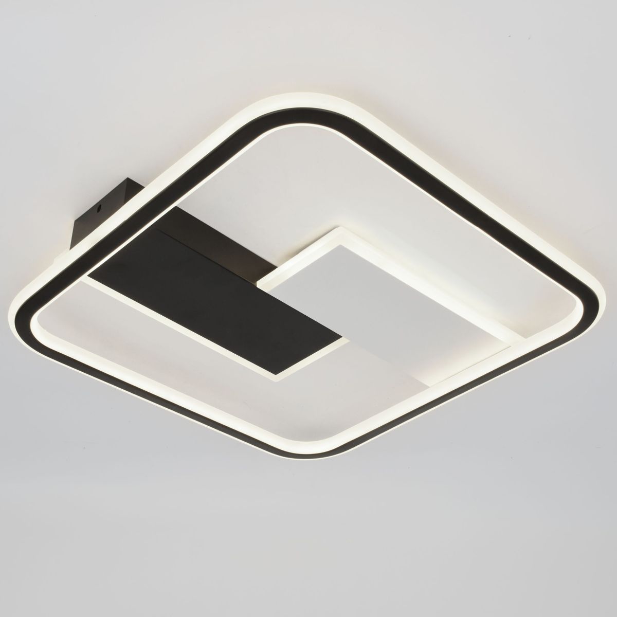 Потолочный светильник Эра Модерн Henri CLL-1-104W 3K-6,5K RC BK в Санкт-Петербурге