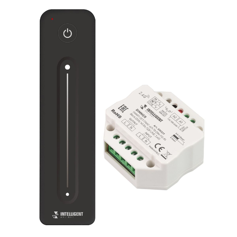Диммер Arlight SMART-SET-TRIAC-601-72-DIM-PD-IN Black 230V, 1x1.5A, ПДУ LINE, 2.4G 039329 в Санкт-Петербурге
