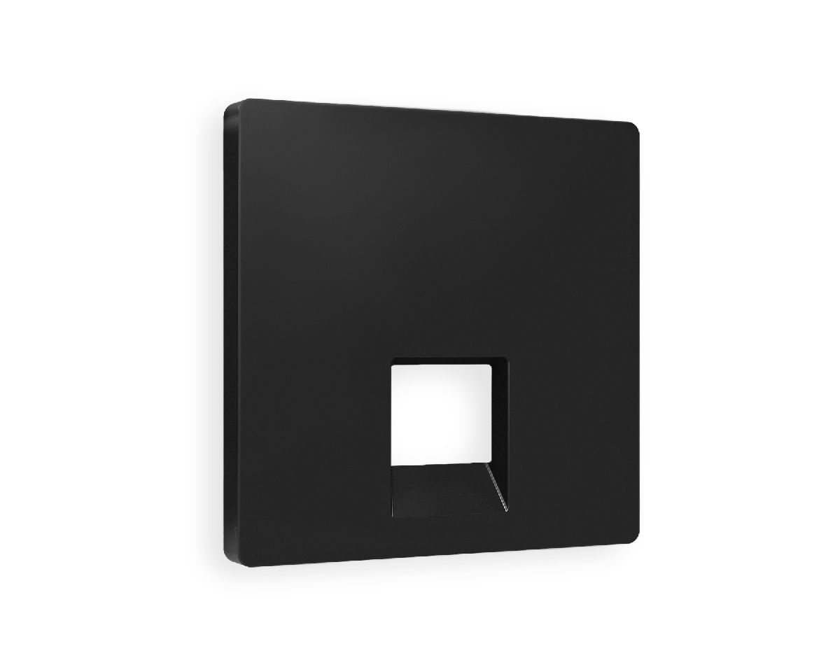 Лицевая панель для компьютерной/телефонной розетки RJ-45/RJ-11 Ambrella Volt Alfa AP8120 в Санкт-Петербурге