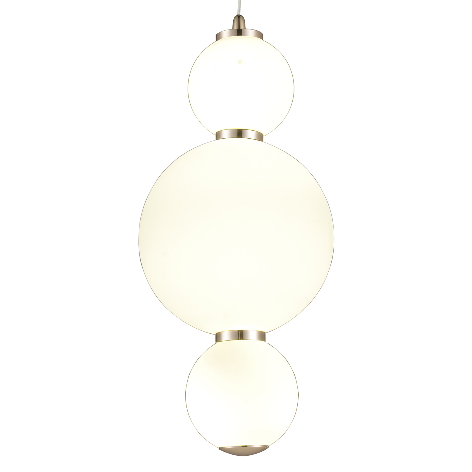 Подвесной светильник Natali Kovaltseva LED LAMPS 81100/3C GOLD WHITE в Санкт-Петербурге