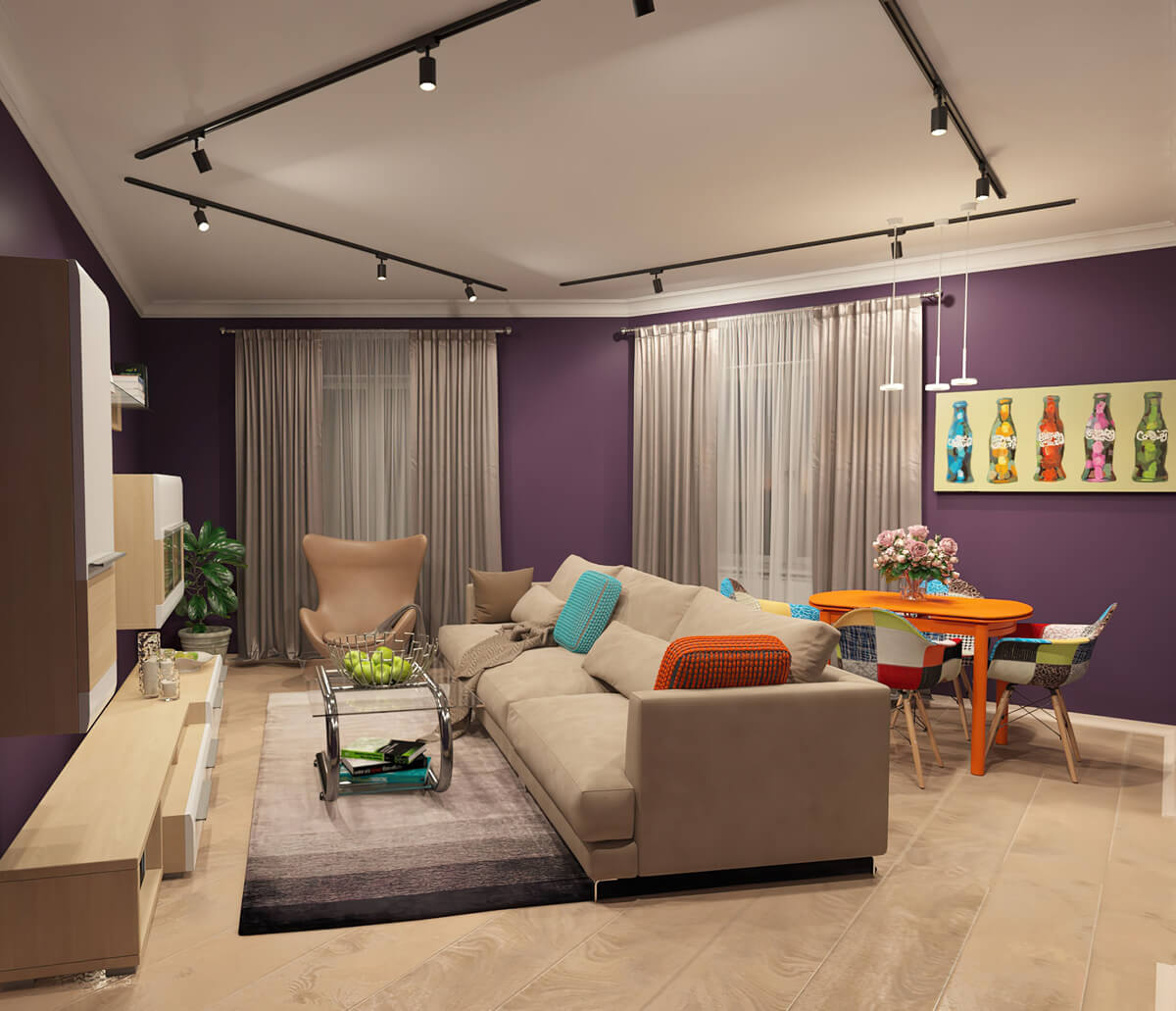 Светильник на шине Denkirs DK6201-BK в #REGION_NAME_DECLINE_PP#