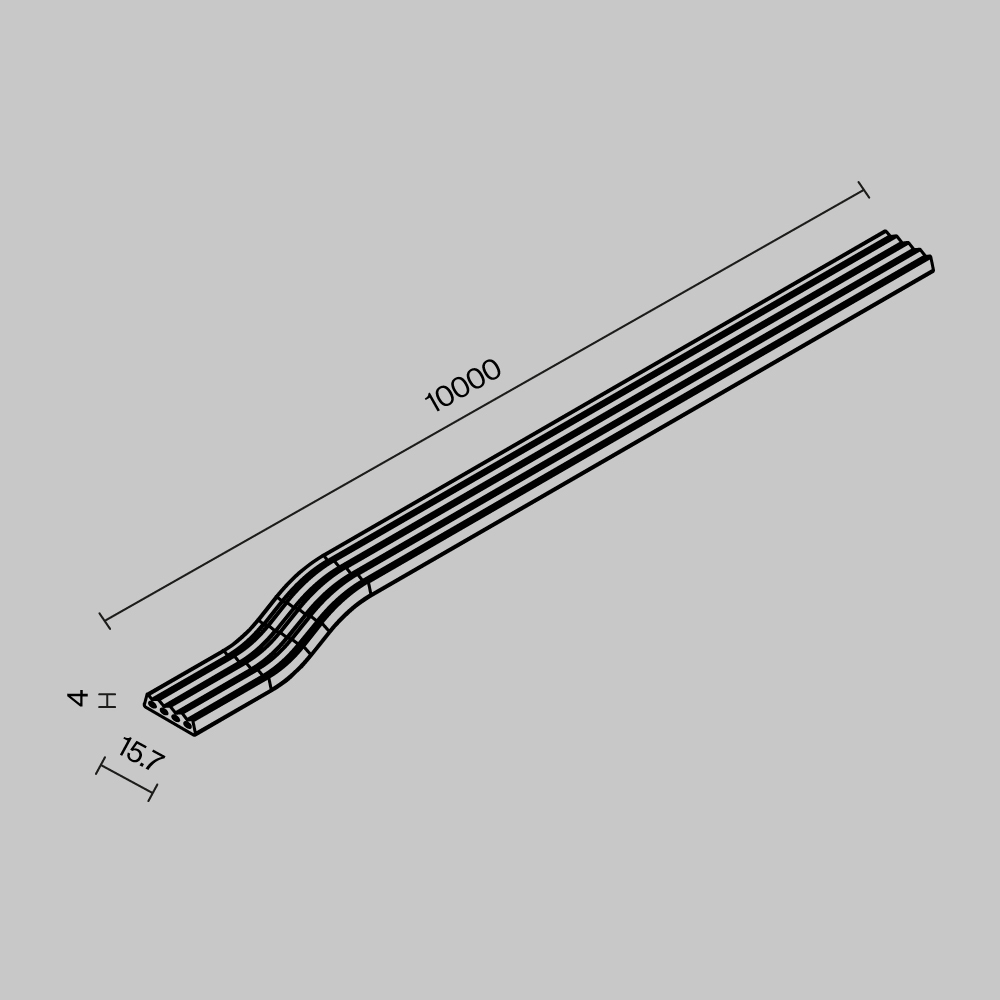 Токоведущая лента Maytoni Exility IP O-TR002-PW-10M в Санкт-Петербурге