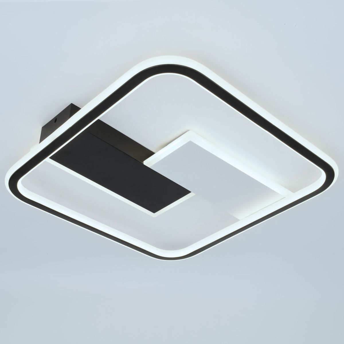 Потолочный светильник Эра Модерн Henri CLL-1-104W 3K-6,5K RC BK в Санкт-Петербурге