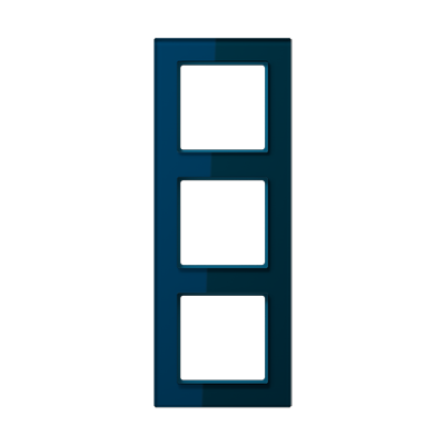 Рамка трехместная Jung AC583GLNB в Санкт-Петербурге