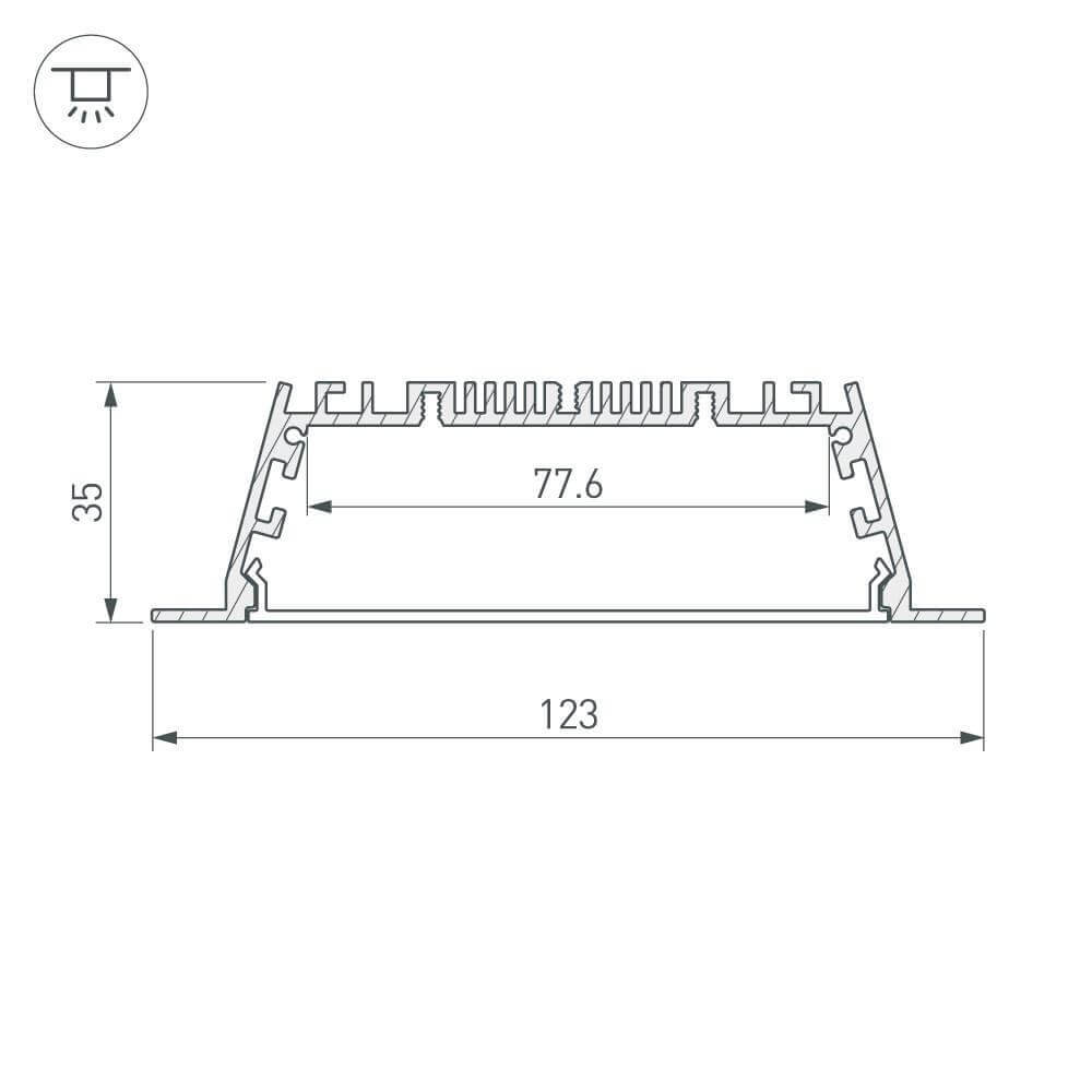 Профиль Arlight ARH-POWER 027928 в Санкт-Петербурге