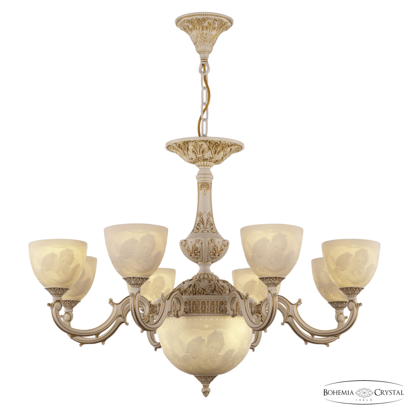 Подвесная люстра Bohemia Ivele Crystal AL78101P/8/250 WMG P1 U Angel в Санкт-Петербурге