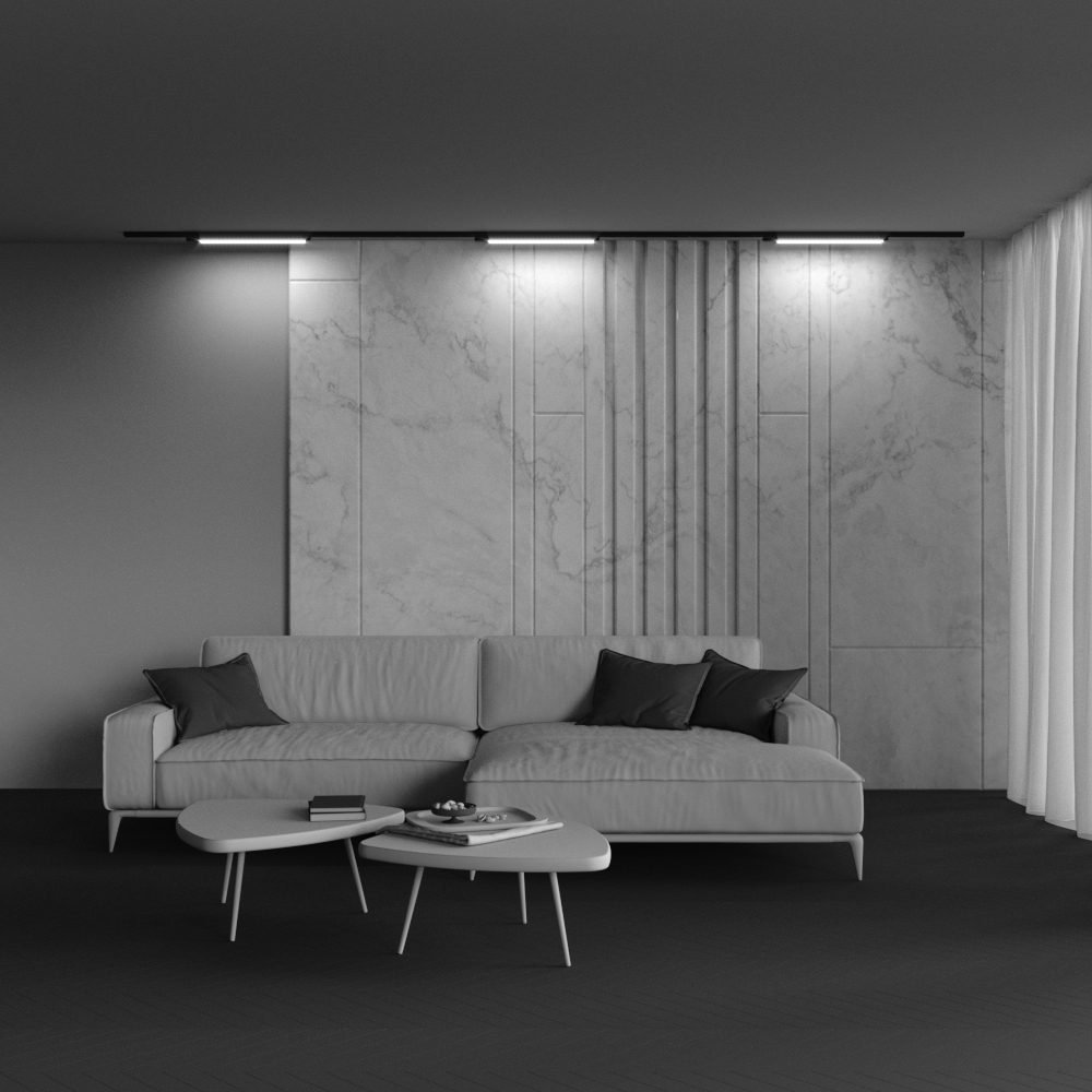 Трековый светильник Maytoni Basis TR000-1-24W4K-B в Санкт-Петербурге