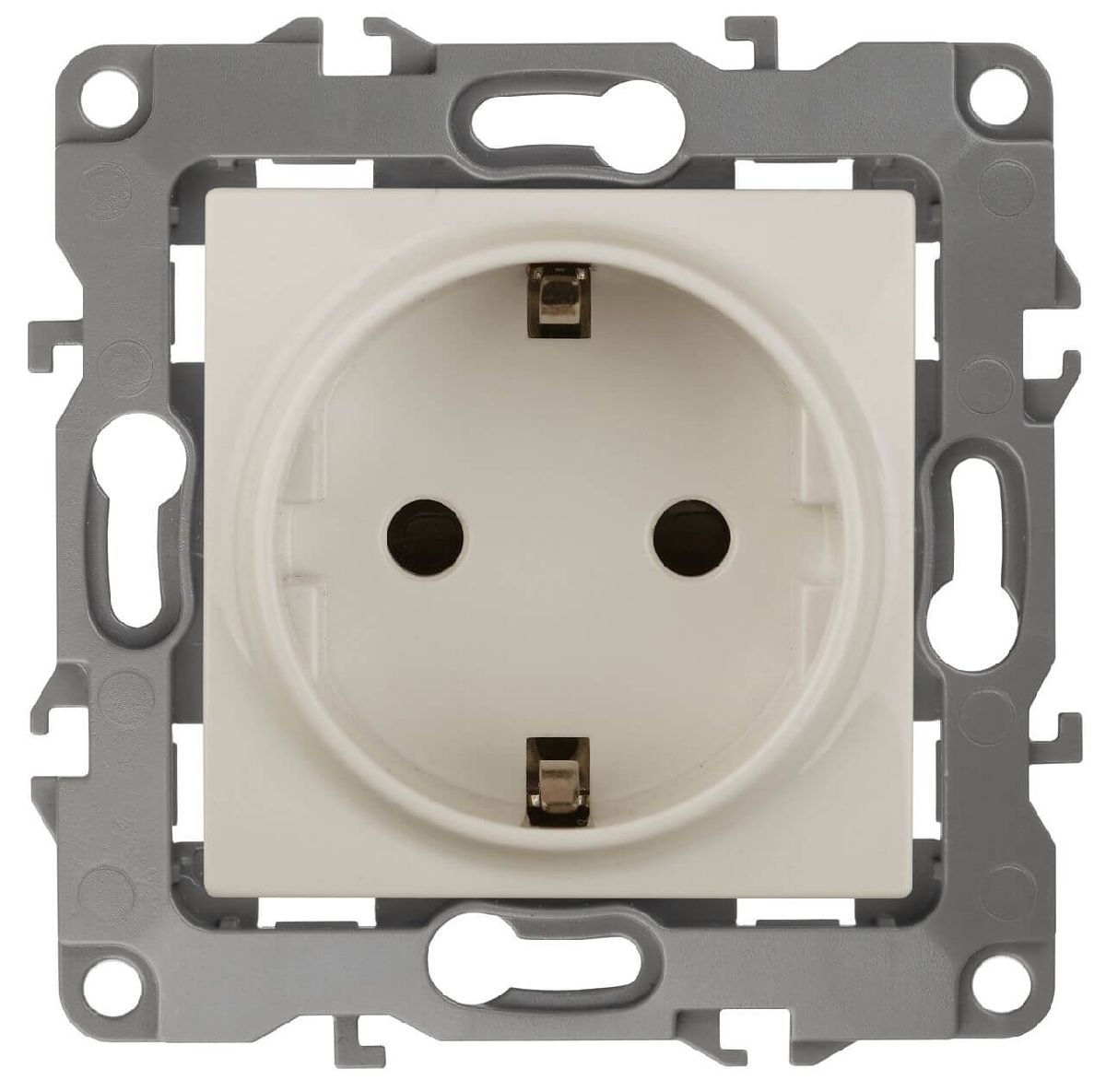 Розетка ЭРА 12 2P E Schuko 16A 250V 12-2101-02 Б0014676 в Санкт-Петербурге