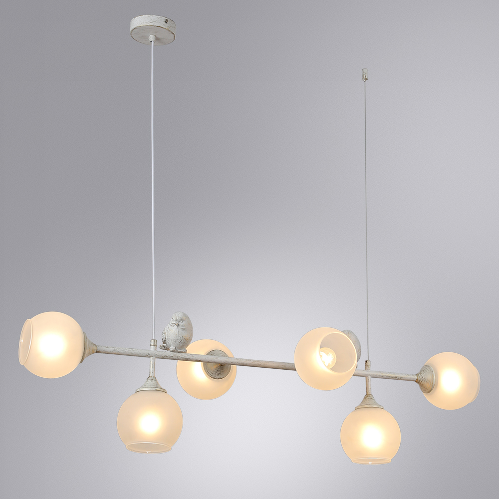 Подвесная люстра Arte Lamp Gemelli A2150SP-6WG в Санкт-Петербурге