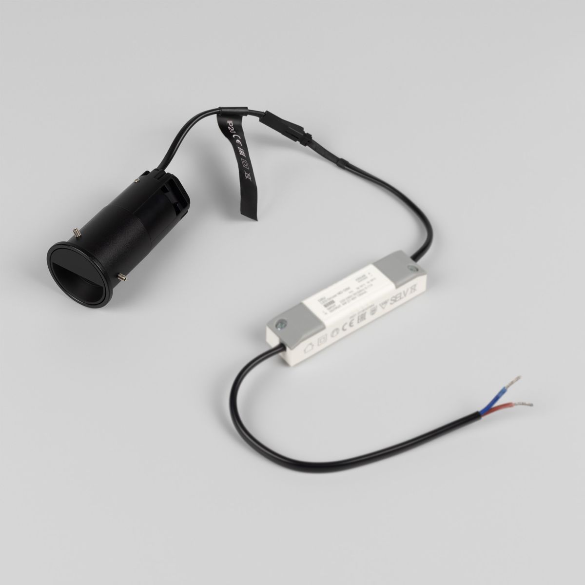 Встраиваемый светильник Arlight DL-VEILA-R39-6W Warm3000 (Черный RAL9005, A44x46 deg, 230V) (IP20 Металл) 065562 в Санкт-Петербурге