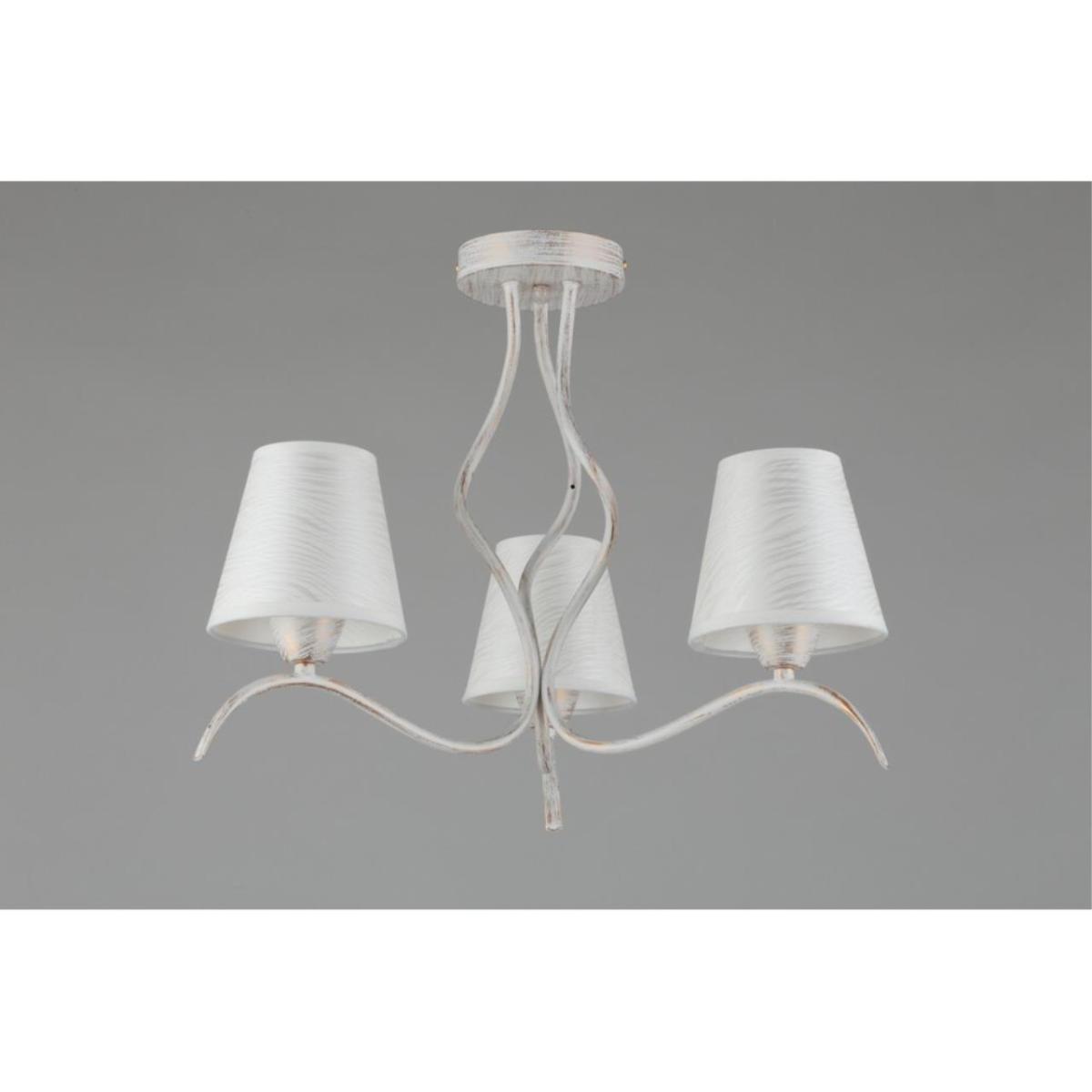 Потолочная люстра с абажуром из ткани Omnilux Ugento OML-28407-03 в #REGION_NAME_DECLINE_PP#