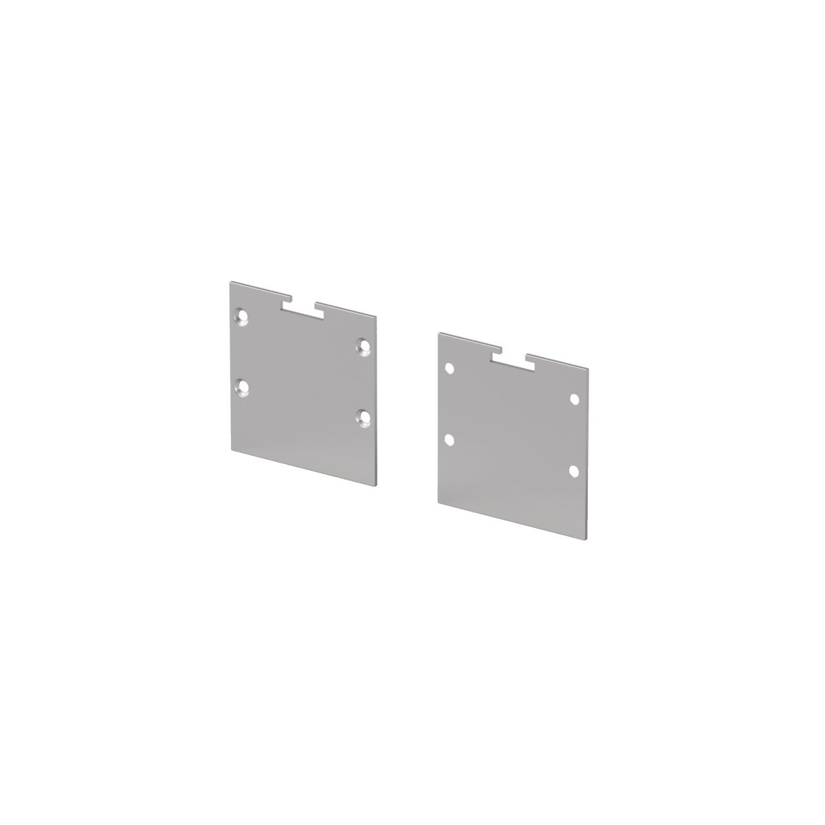 Комплект заглушек для профиля 72×36 2шт Maytoni Led Strip ALM-7236T-S-EC 642083 в Санкт-Петербурге