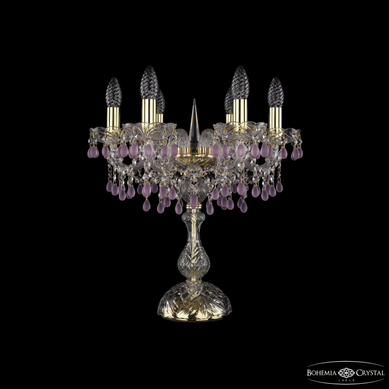 Настольная лампа Bohemia Ivele Crystal 1410L/6/141-47 G V7010 в Санкт-Петербурге