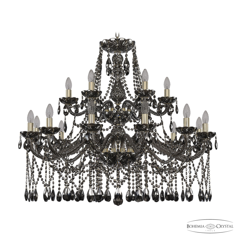 Подвесная люстра Bohemia Ivele Crystal 1413/12+6/360/2d G M781 в Санкт-Петербурге