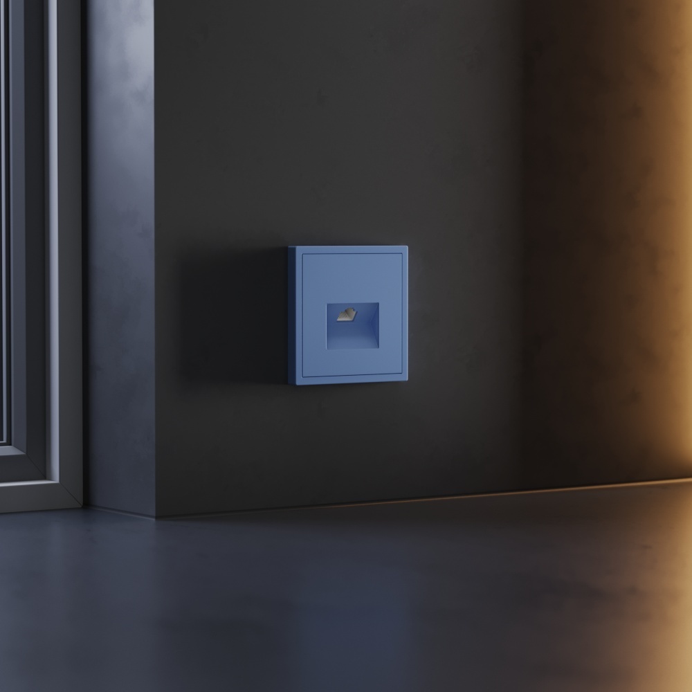 Накладка для розетки компьютерной RJ45 кат.6 Voltum S70 (деним) VLS001315 в Санкт-Петербурге