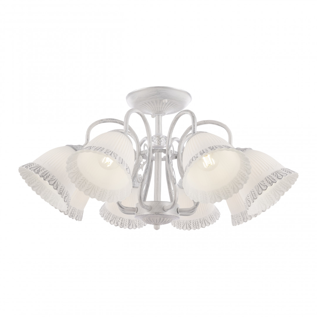 Потолочная люстра Arte Milano 340800/8 WT+SL в Санкт-Петербурге