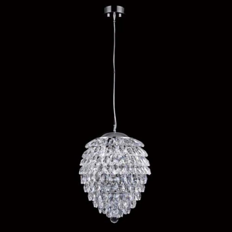 Подвесной светильник Crystal Lux Charme SP3+3 LED Chrome/Transparent в Санкт-Петербурге