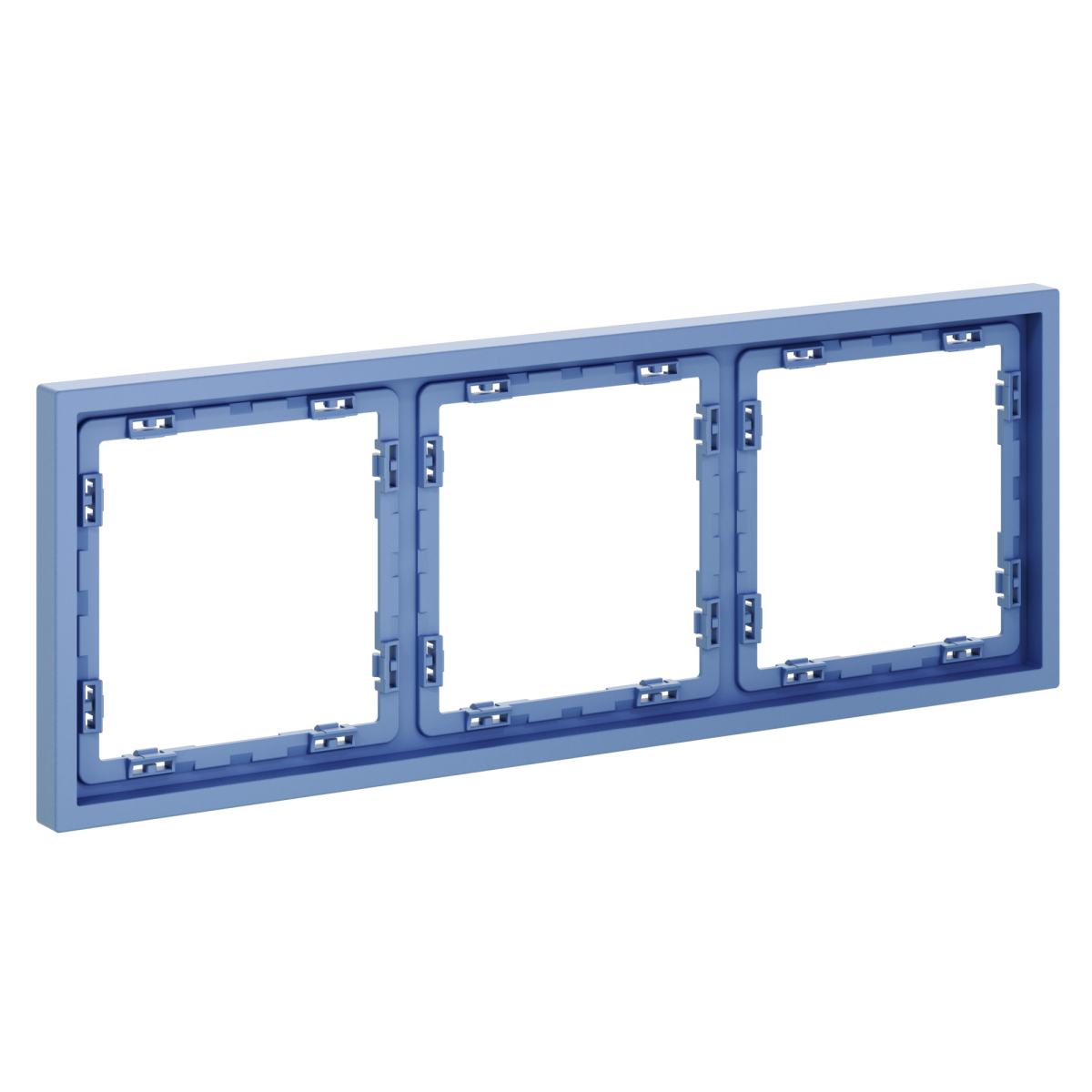 Рамка пластиковая Voltum S70 на 3 поста, (деним) VLS100315 в #REGION_NAME_DECLINE_PP#