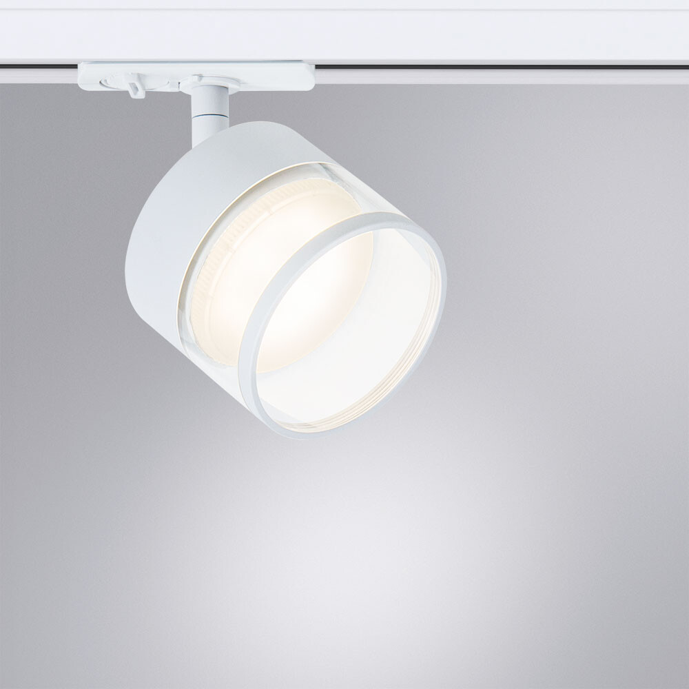 Трековый однофазный светильник Arte Lamp Faro A4893PL-1WH в Санкт-Петербурге