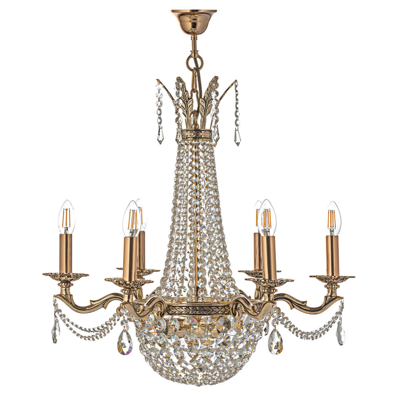 Подвесная люстра Arti Lampadari Amelia E 1.6.6.502 GB в Санкт-Петербурге