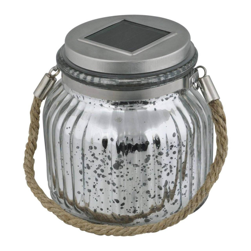 Светильник на солнечных батареях (UL-00003209) Uniel Modern USL-M-211/GN120 Silver Jar в Санкт-Петербурге