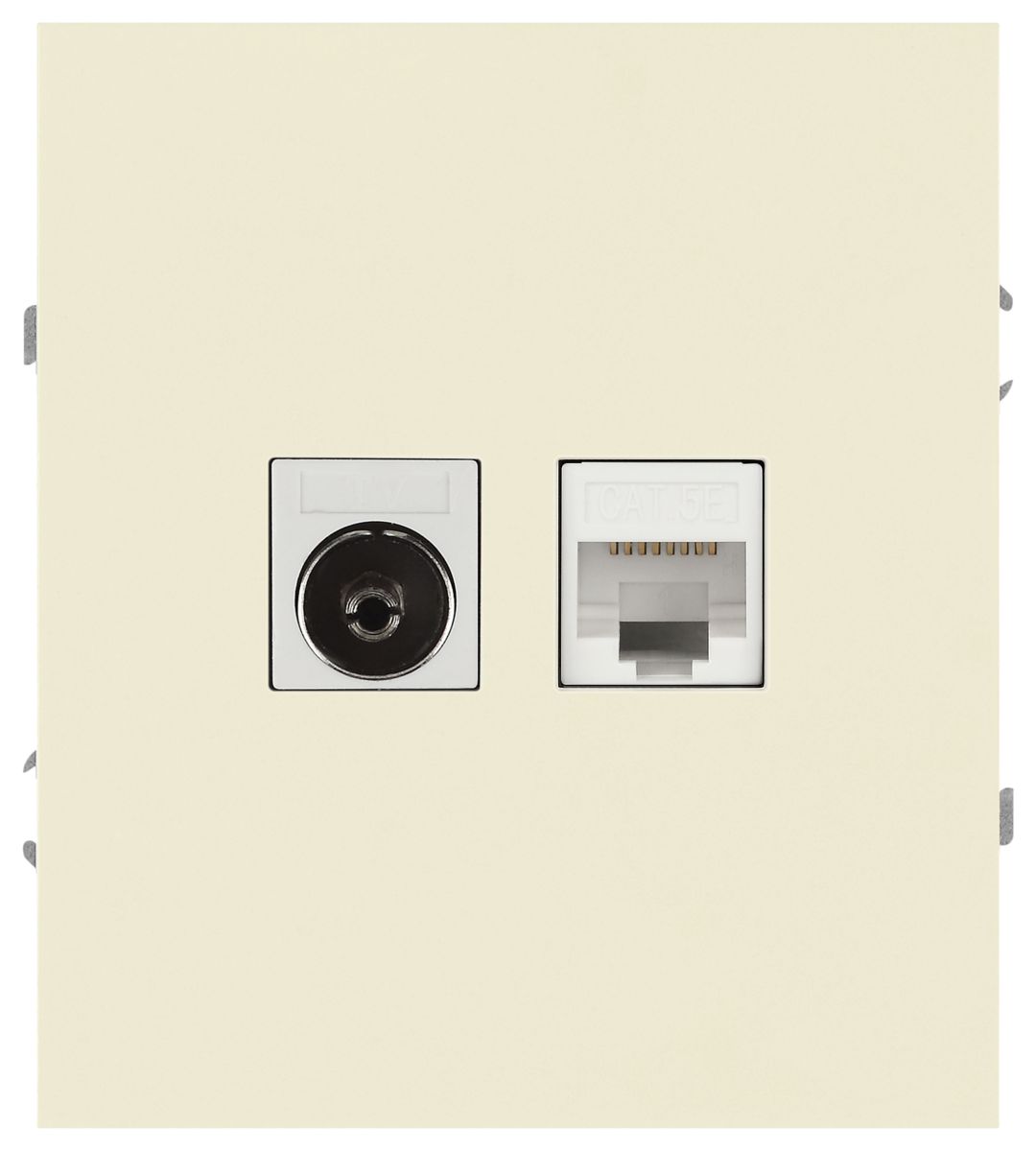 Розетка Эра Arktik 16-3110-02 комбинированная RJ45+TV слоновая кость Б0070495 в Санкт-Петербурге