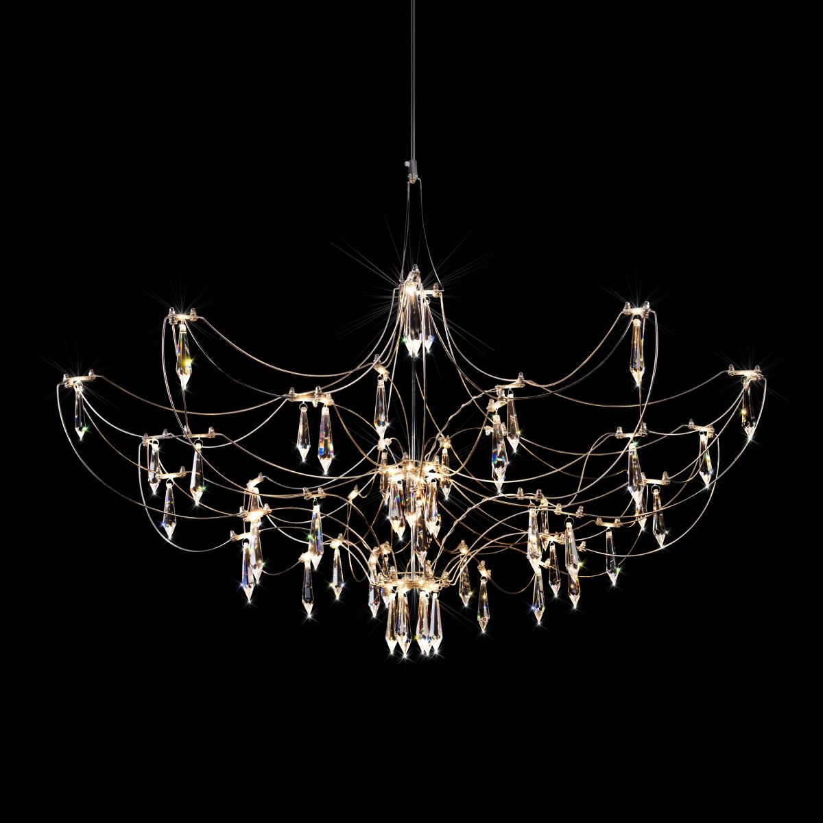Подвесная люстра Loft IT Mira 10589/900 Silver Asfour в Санкт-Петербурге