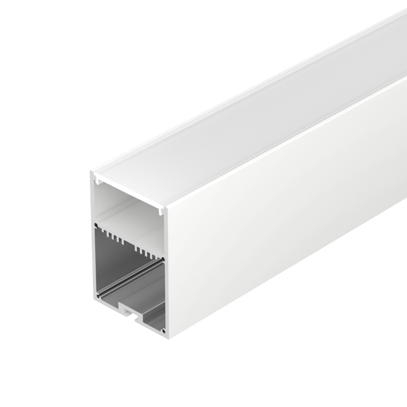 Профиль с экраном Arlight SL-LINE-4970-2500 WHITE+OPAL 036305 в Санкт-Петербурге