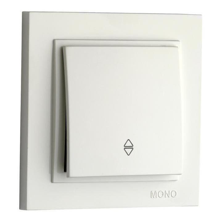 Выключатель одноклавишный проходной Mono Electric Despina 10А 250В жемчуг 102-252525-109 в Санкт-Петербурге