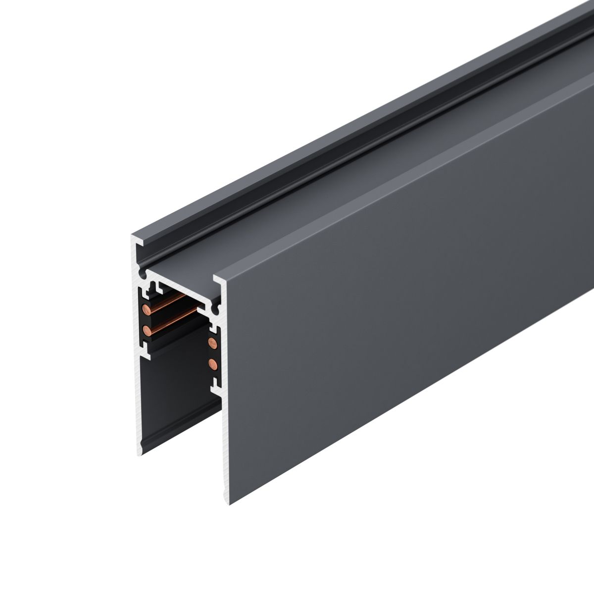 Шинопровод магнитный накладной Arlight MAG-ORIENT-COLOR-TRACK-2652-2000 (RAL7024) (IP20 Металл) 065747 в Санкт-Петербурге